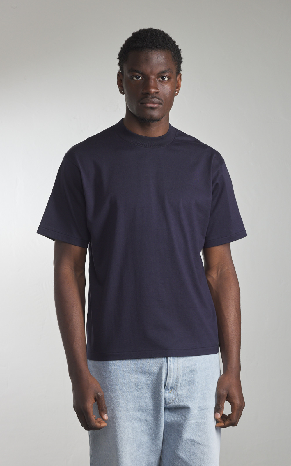 大好き Tee Tube Supima Suvin Sunshine Kaptain Light Cultizm | Navy トップス