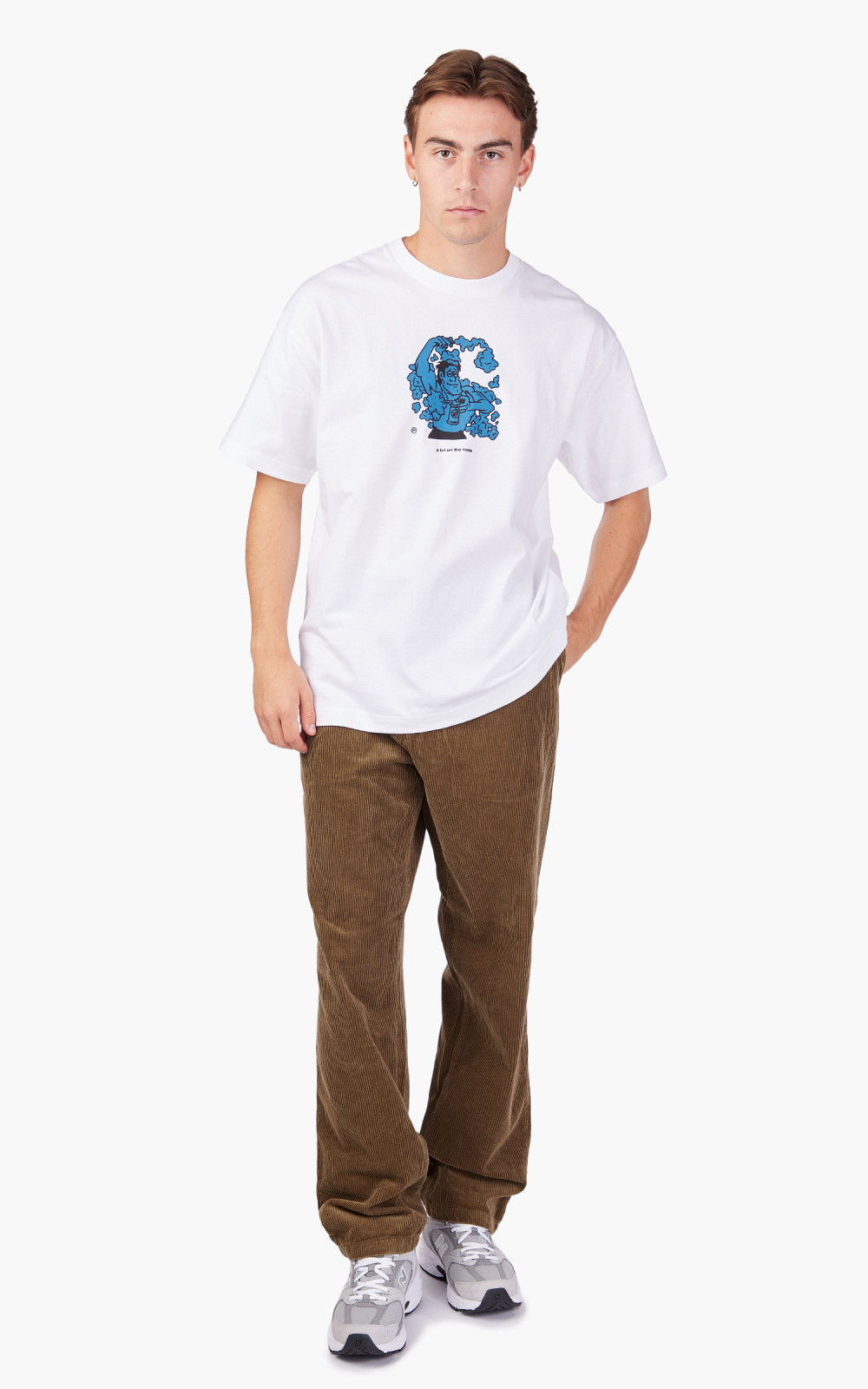 【送料&関税込】Carhartt White Cotton S/s Rotation T-shirt S/S Rotation T-Shirt - Carhartt WIP Singapore