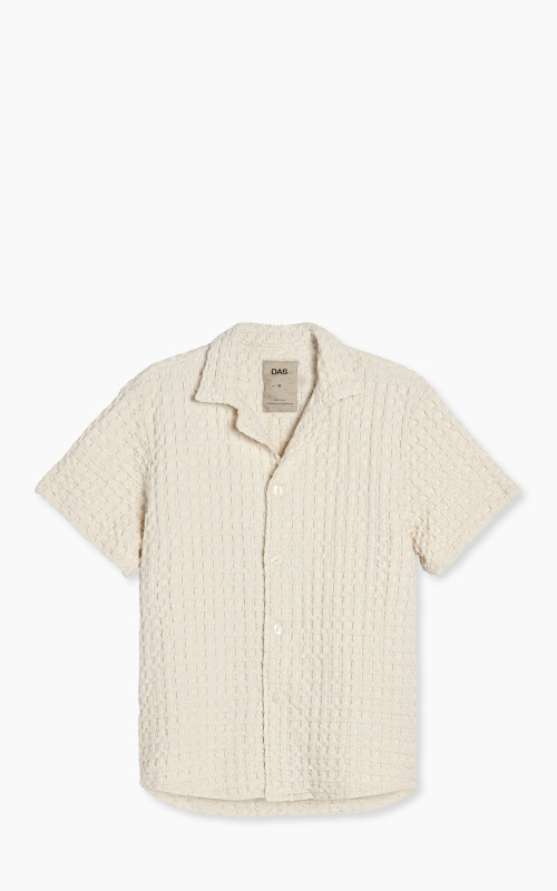 OAS Cuba Waffle Shirt Ecru
