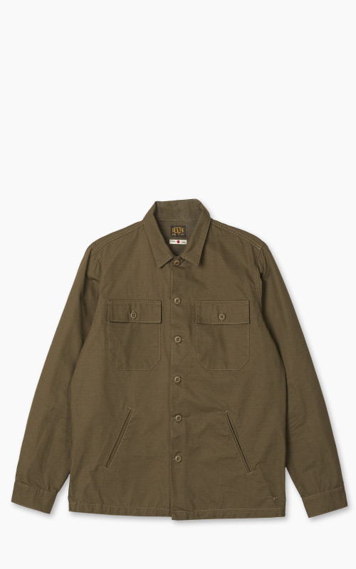 Benzak BWS-03 Military Overshirt Ripstop Olive Drab