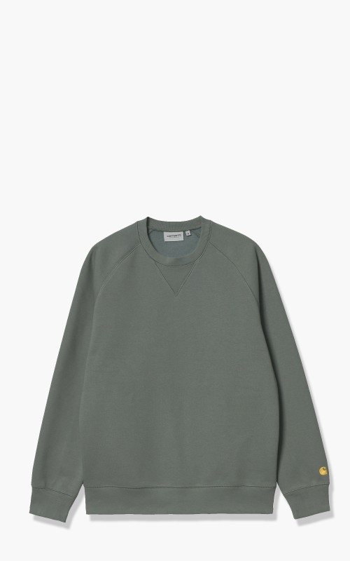 Carhartt WIP Chase Sweatshirt Thyme/Gold I026383.0SN.XX.03