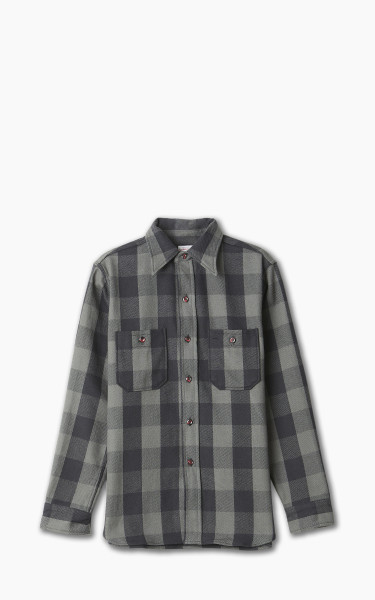 Warehouse &amp; Co. Lot 3104 Flannel Shirt Charcoal