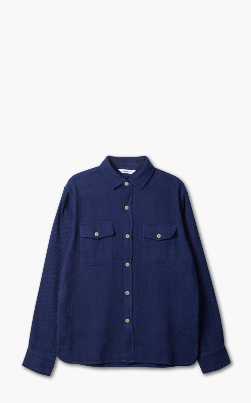 3sixteen CPO Shirt Indigo Sashiko