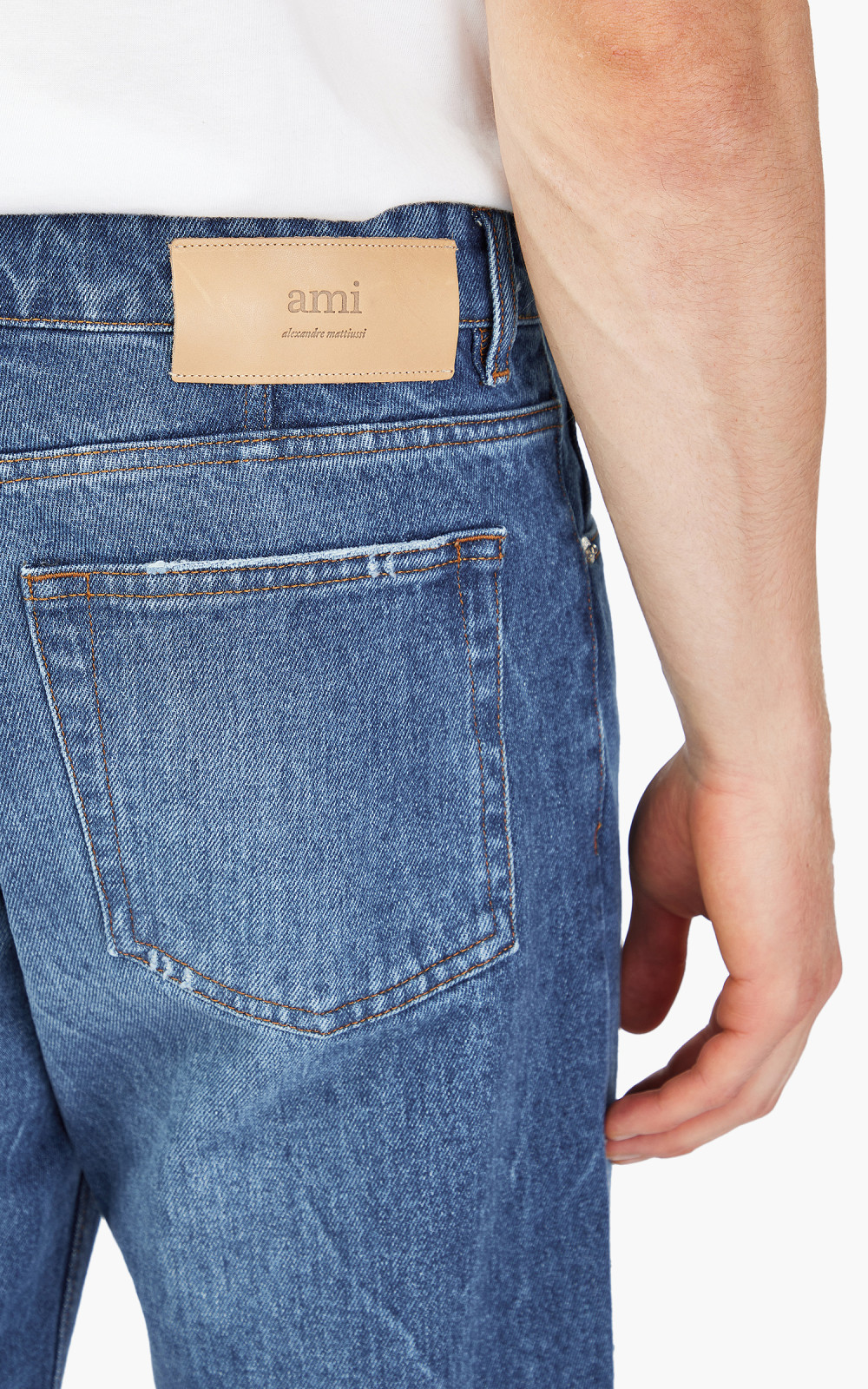 デニム・ジーパン AMI PARIS Woman Jeans Blue FTR031DE0046 480 AMI PARIS: Jeans woman - Blue | Ami Paris jeans FTR031DE0046