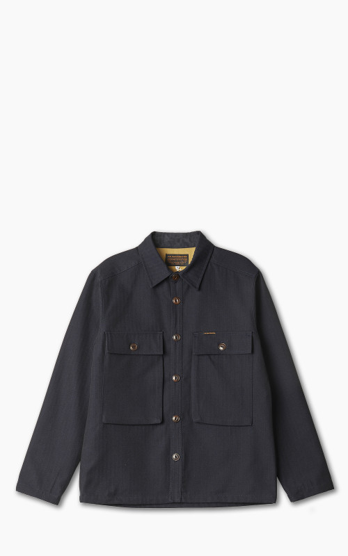 The Quartermaster Fatigue Jacket HBT Blue