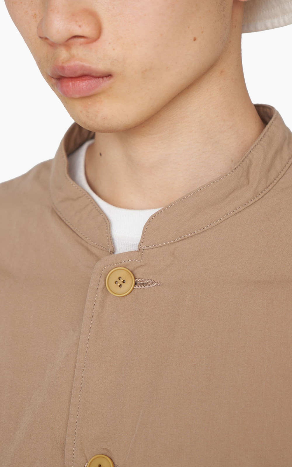 nanamica Band Collar Shirt Jacket – unexpected store
