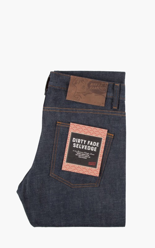 Naked & Famous Denim Super Guy Dirty Fade Selvedge 14.5oz