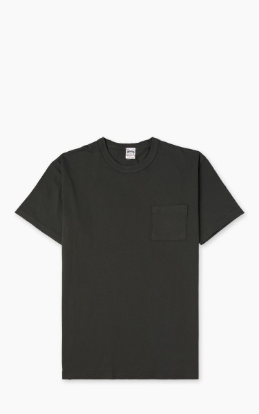 Houston Pigment Dyed Pocket T-Shirt Black