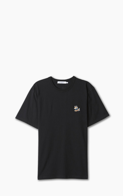 Maison Kitsuné Dressed Fox Patch Classic T-Shirt Black