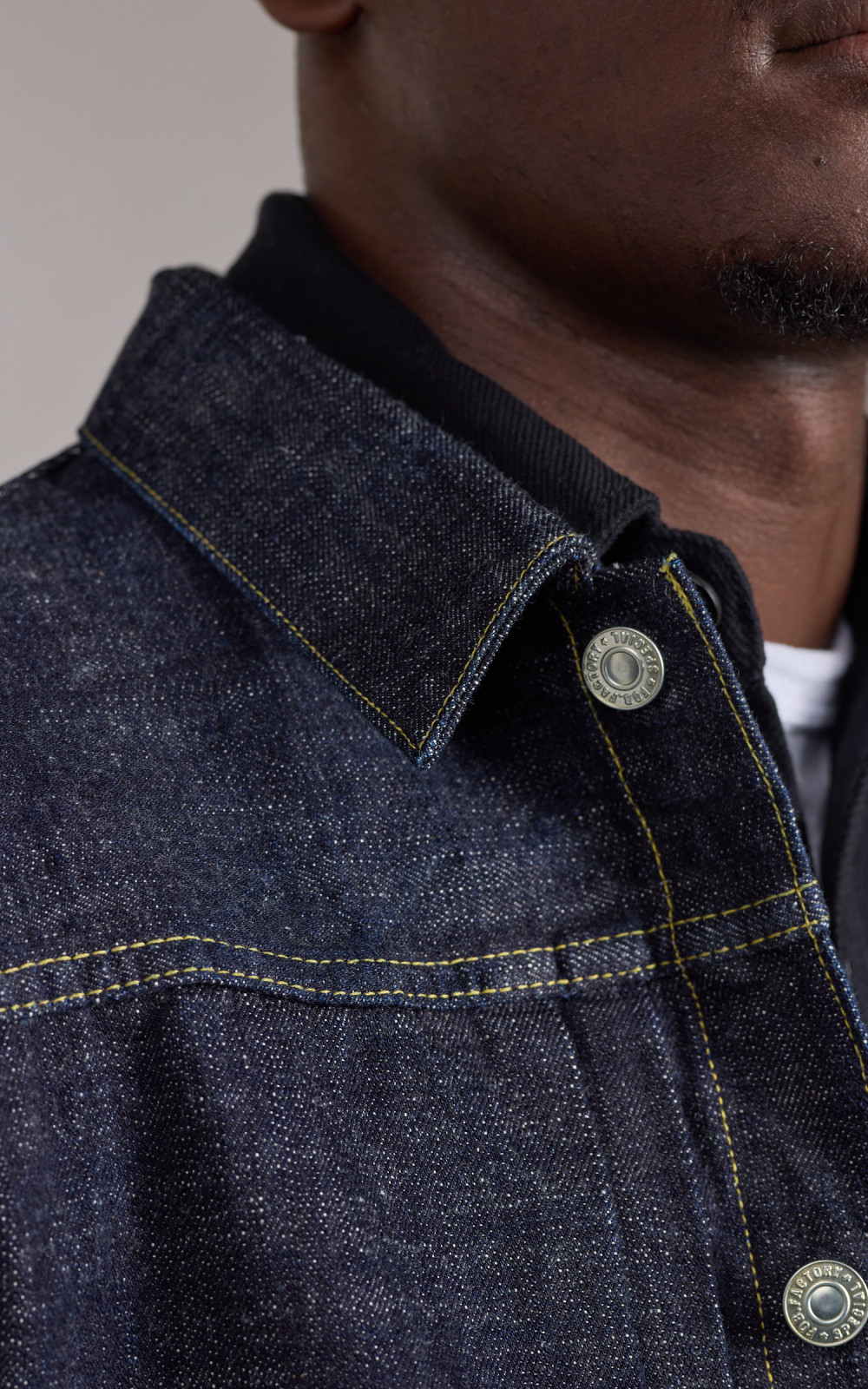 fob factory | f2378 g3 denim 2nd jk - indigo