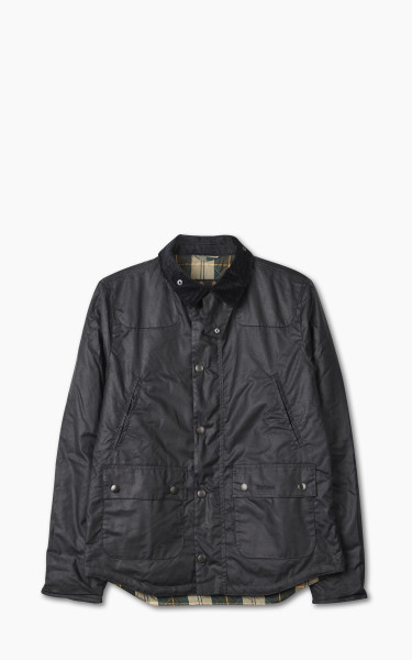 Barbour Reelin Wax Jacket Navy