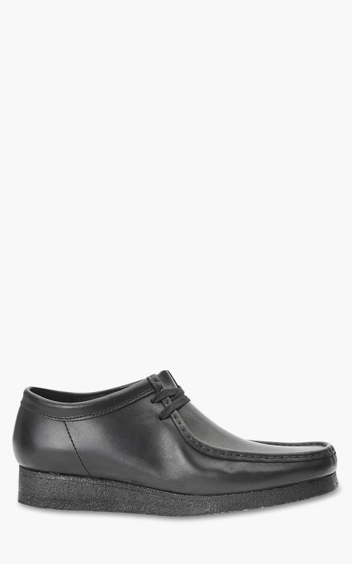 Clarks Wallabee Leather Black