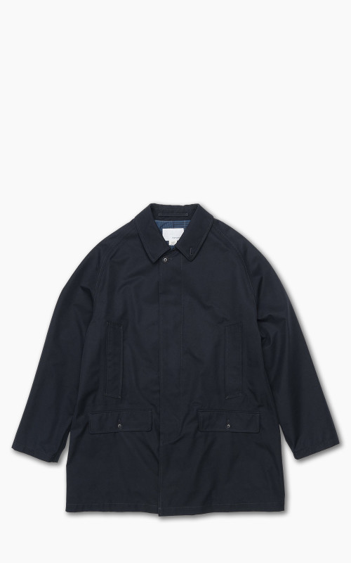 Nanamica 2L GORE-TEX Short Soutien Collar Coat Navy