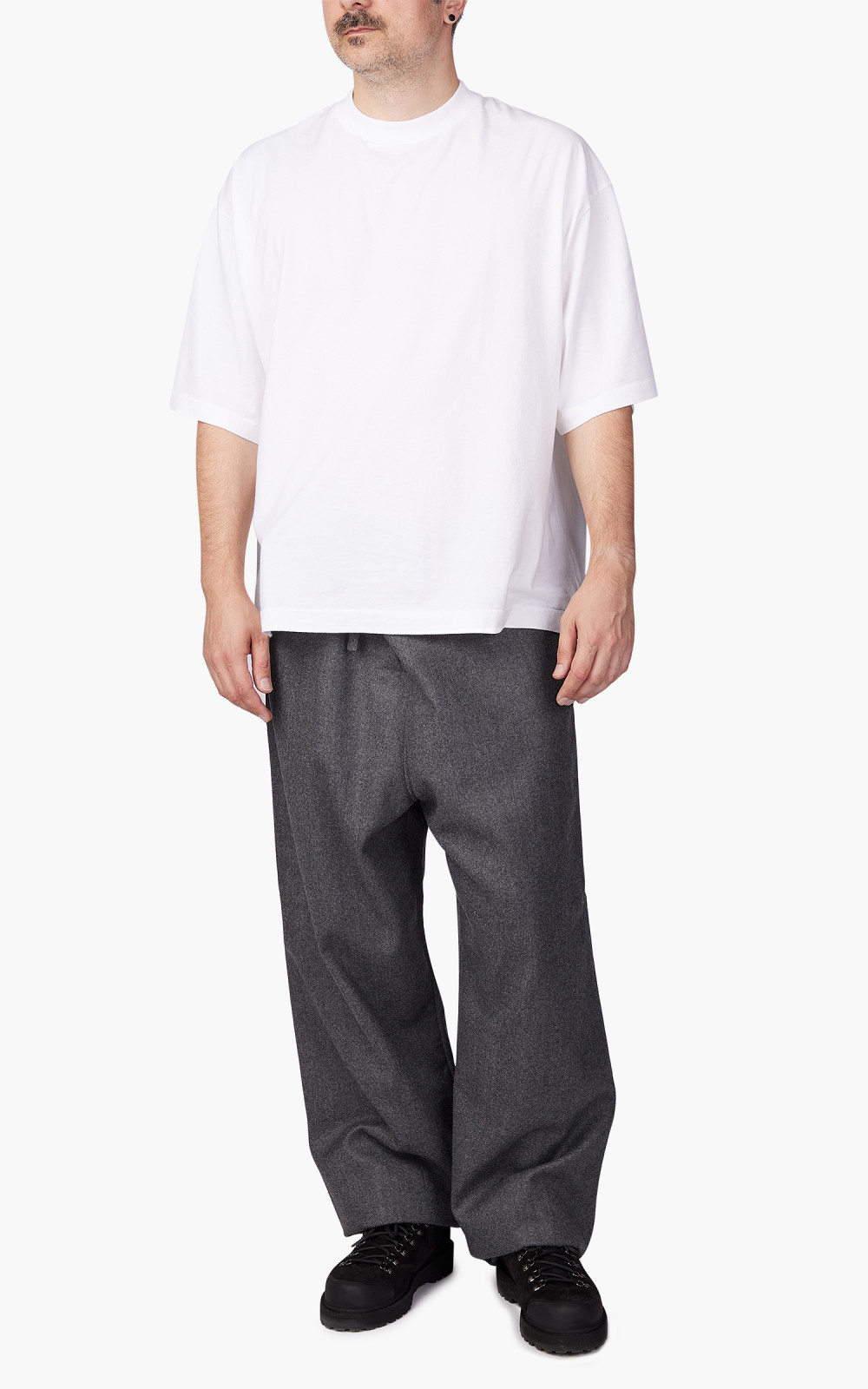 Kaptain Sunshine Traveller Easy Pants Wool Charcoal | Cultizm Kaptain Sunshine Traveller Easy Pants Wool Charcoal | Cultizm