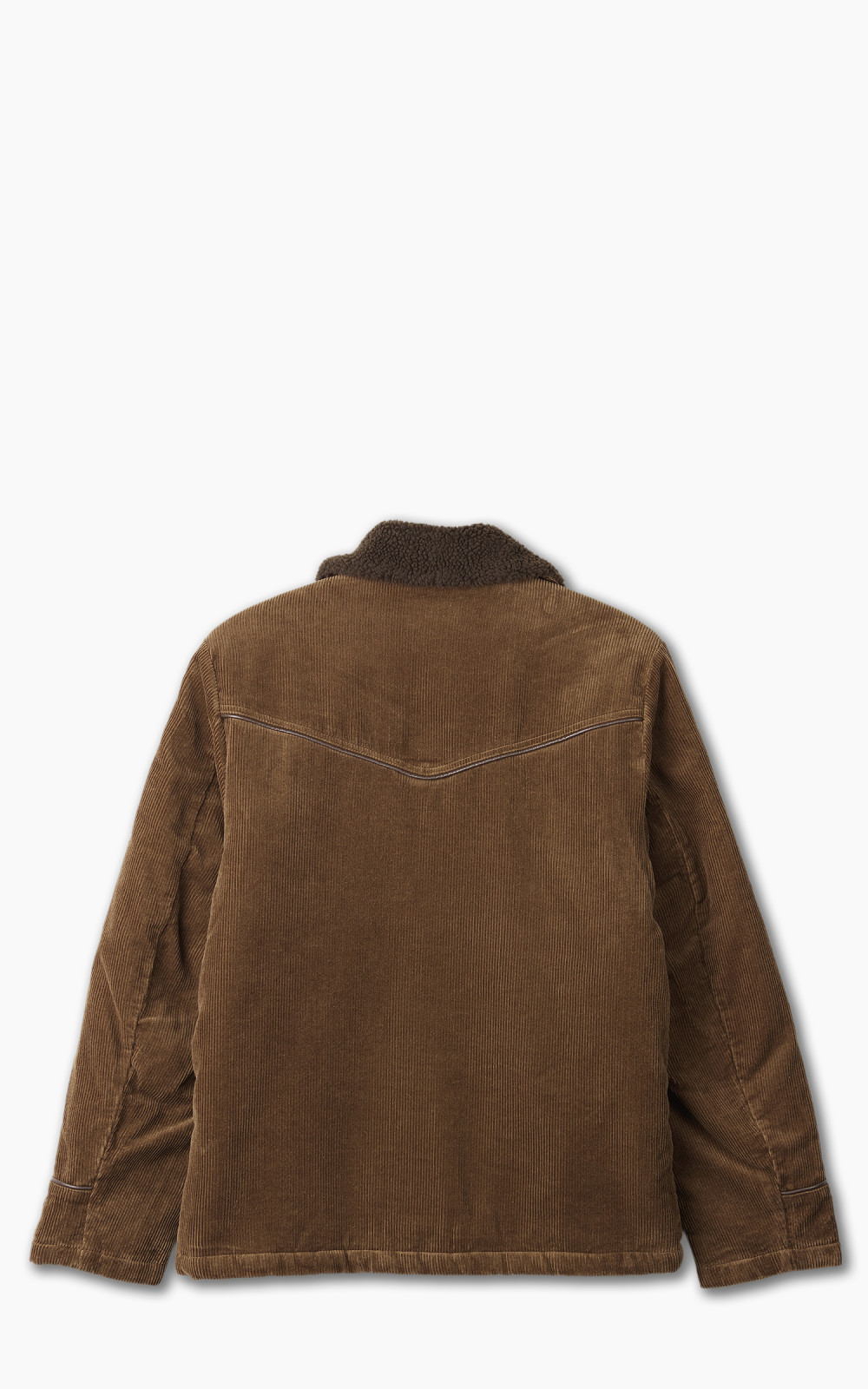 Brixton Wallace Sherpa Lined Jacket Bison Cord Cultizm