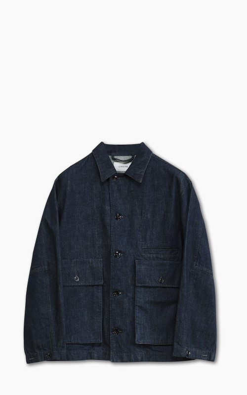 Lemaire Boxy Jacket Denim Indigo