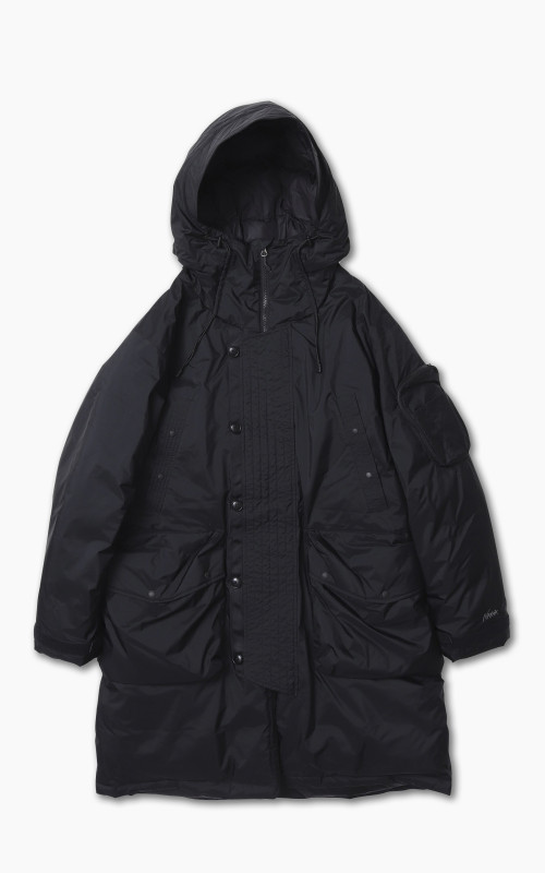 Nanga Aurora Down Field Half Coat Black