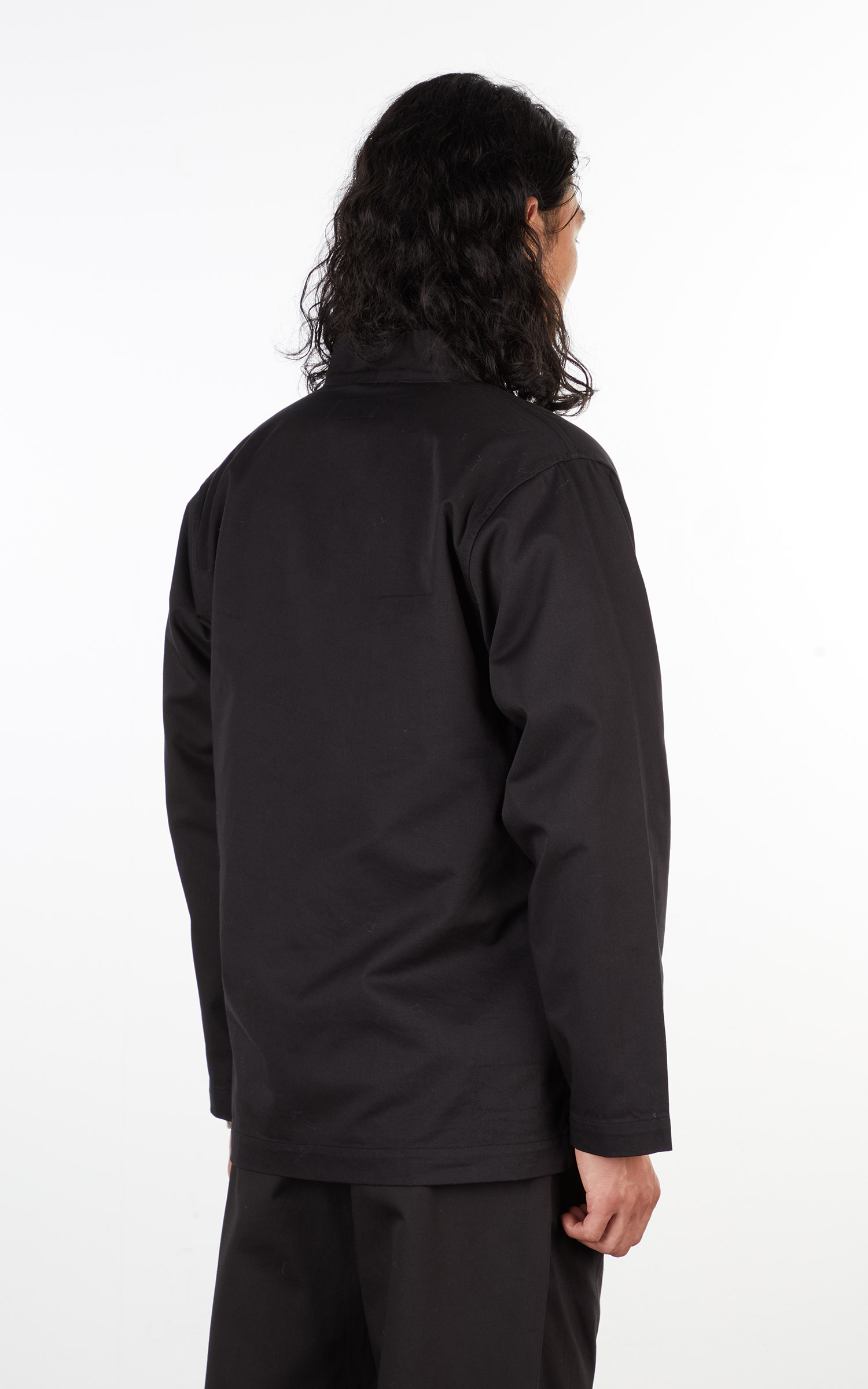 Universal Works Twill Kyoto Work Jacket Black | Cultizm