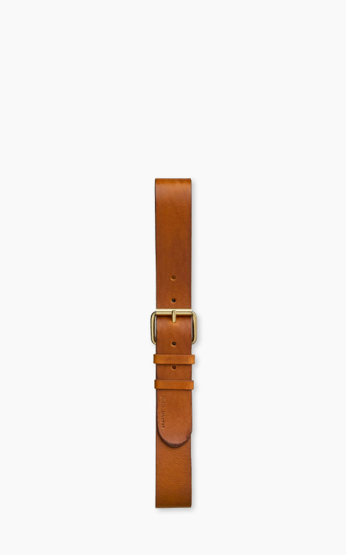 Nudie Jeans Pedersson Leather Belt Toffee Brown