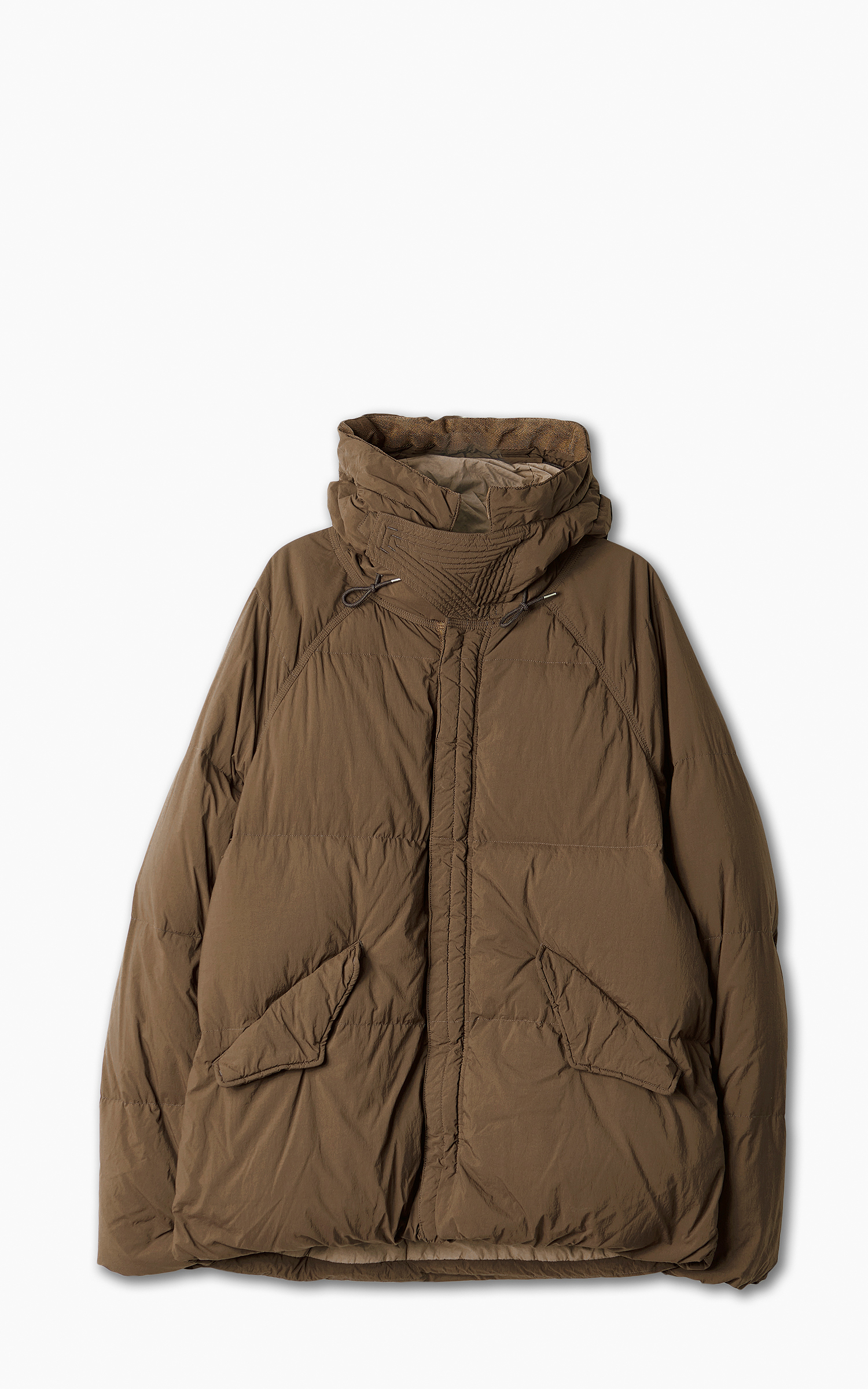 Ten C Artic Down Parka Brown | Cultizm