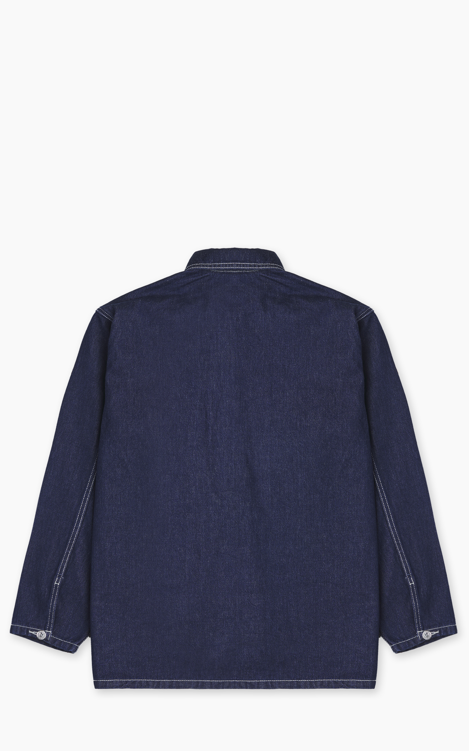 Houston Cone Denim Army Pullover Shirt Indigo One Wash | Cultizm