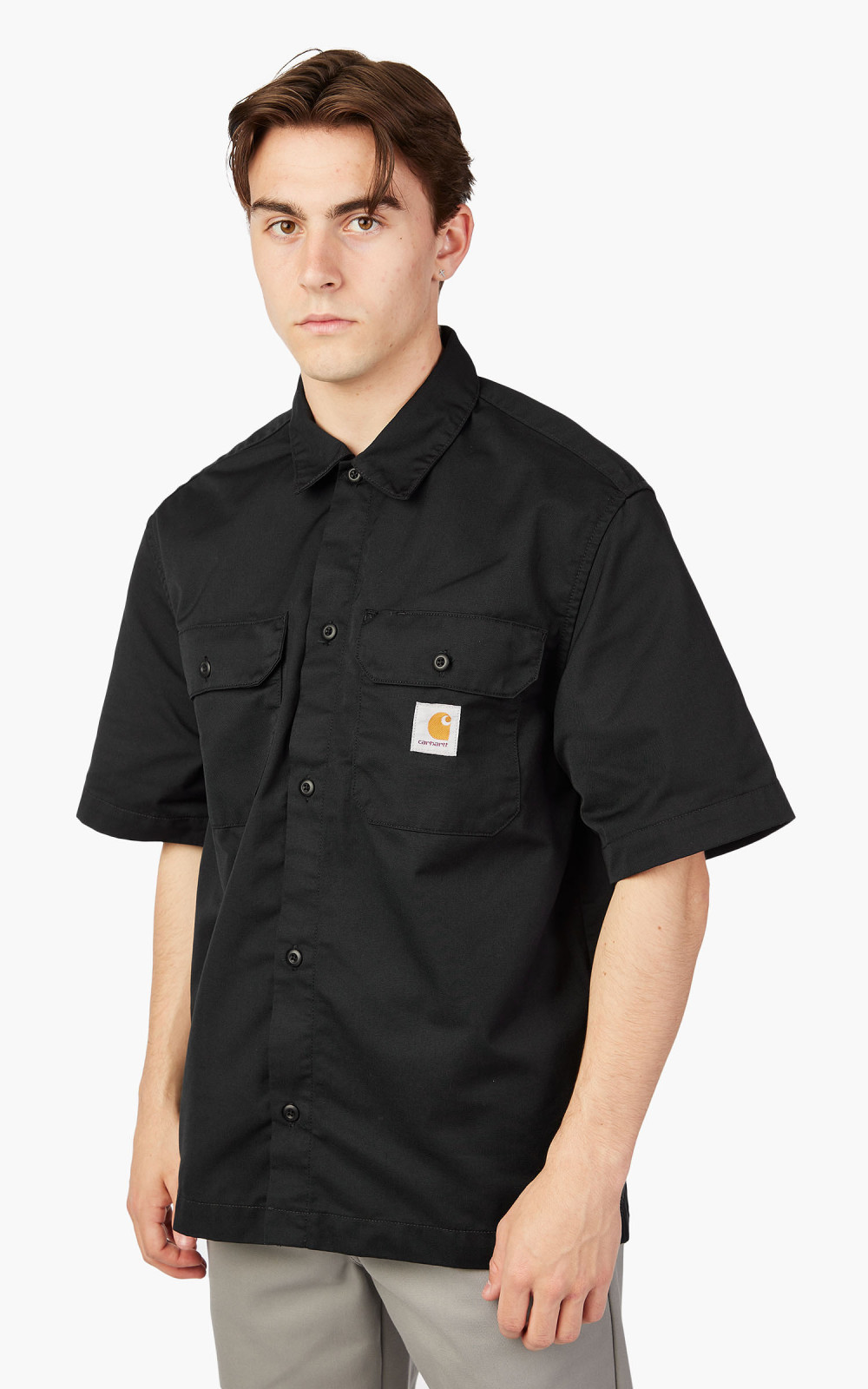 [CARHARTTWIP] S/S CRAFT SHIRT ★大人気★ Carhartt WIP Craft Short Sleeve Shirt | Silver Pine – Page