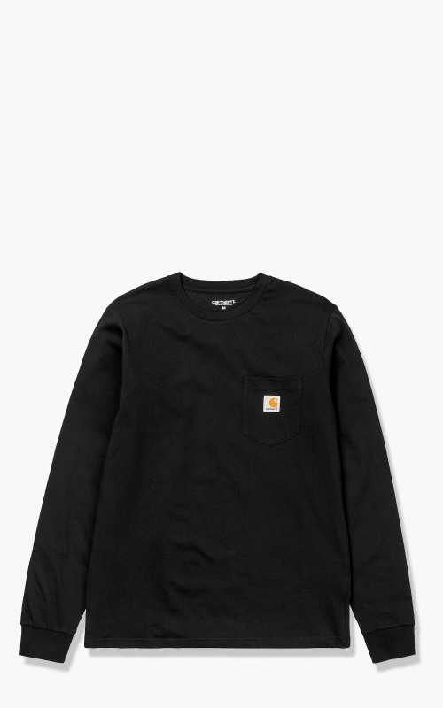 Carhartt WIP L/S Pocket T-Shirt Black