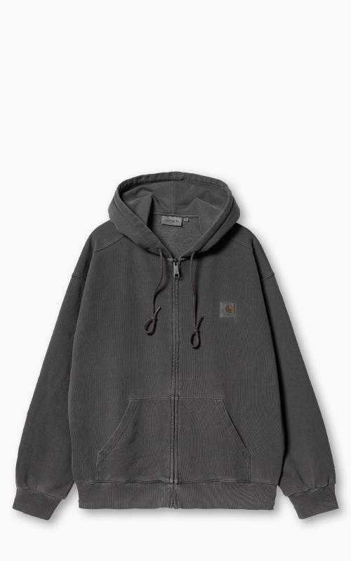 Carhartt WIP Hooded Nelson Jacket Charcoal