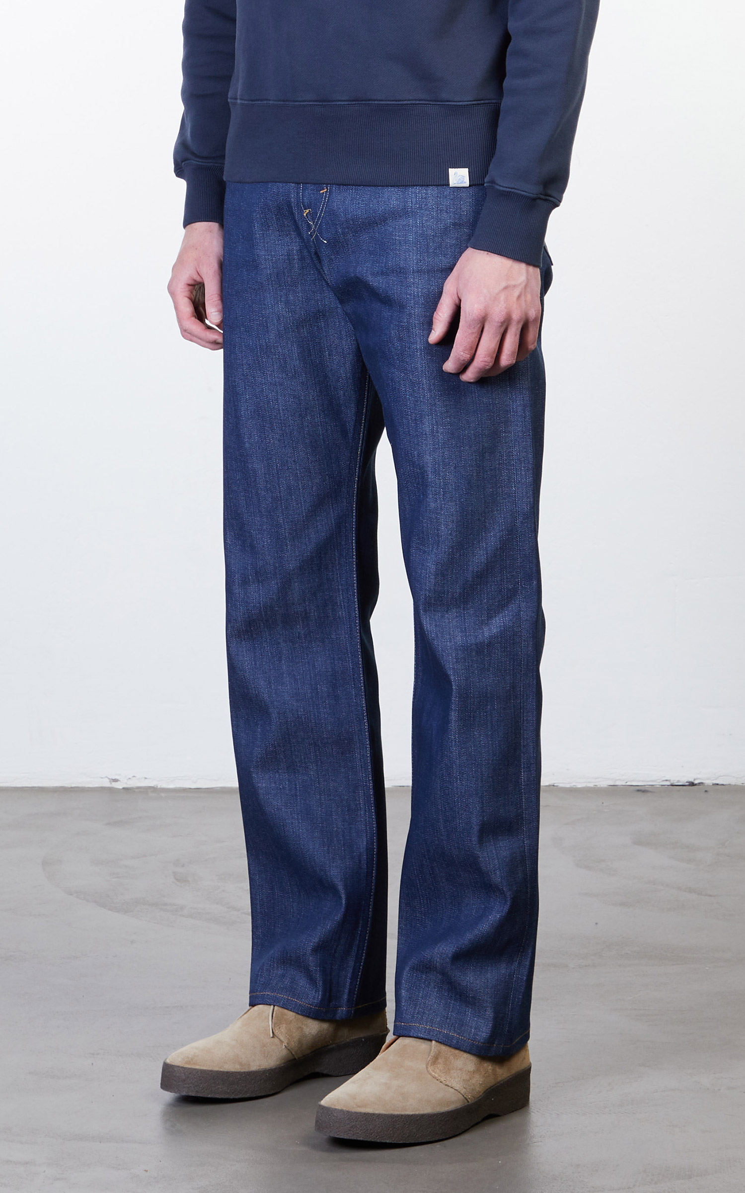 Lee 101 50s Rider Jeans Dry Selvage Natural Indigo 13oz | Cultizm