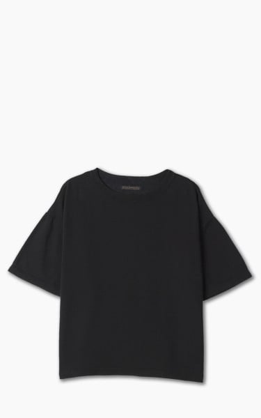 Fullcount 3762 Relax Fit Half Sleeve Sweatshirt Ink Black