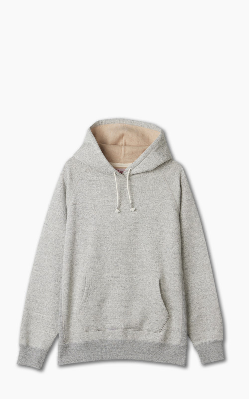 Wonder Looper Pullover Hoodie Fleeced Foxfibre® Heather Grey