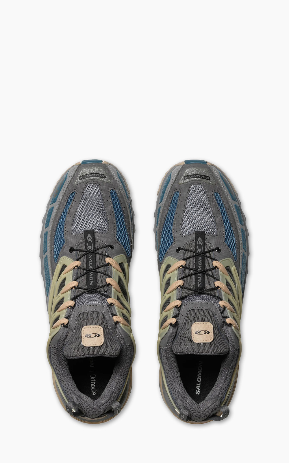 靴 SALOMON ACS PRO/AEGEAN BLUE(27cm) Salomon ACS Pro Pewter Aegean Blue Men LifeStyle Casual