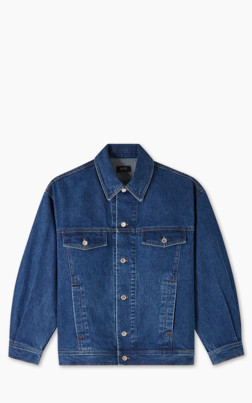 A.P.C. Elvis Denim Jacket Stonewashed Indigo