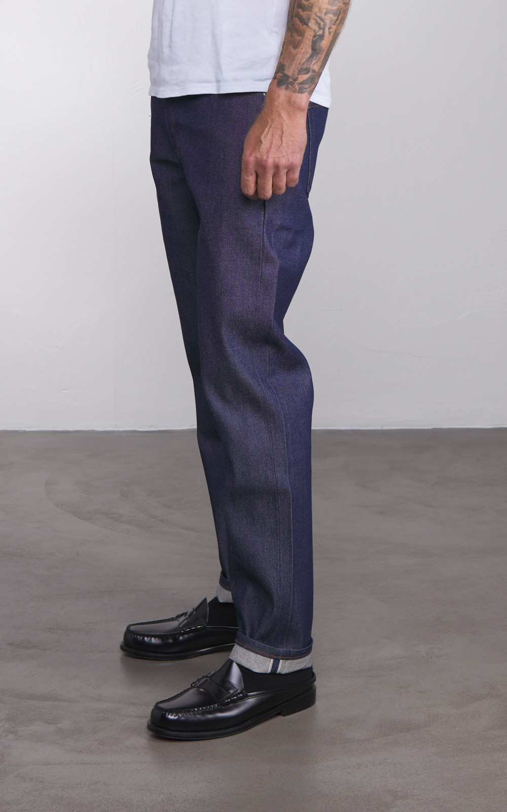 Naked & Famous Denim Easy Guy Natural Indigo Selvedge 12.5oz