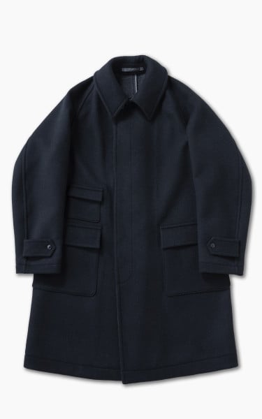 Kaptain Sunshine Traveller Coat Solid Black
