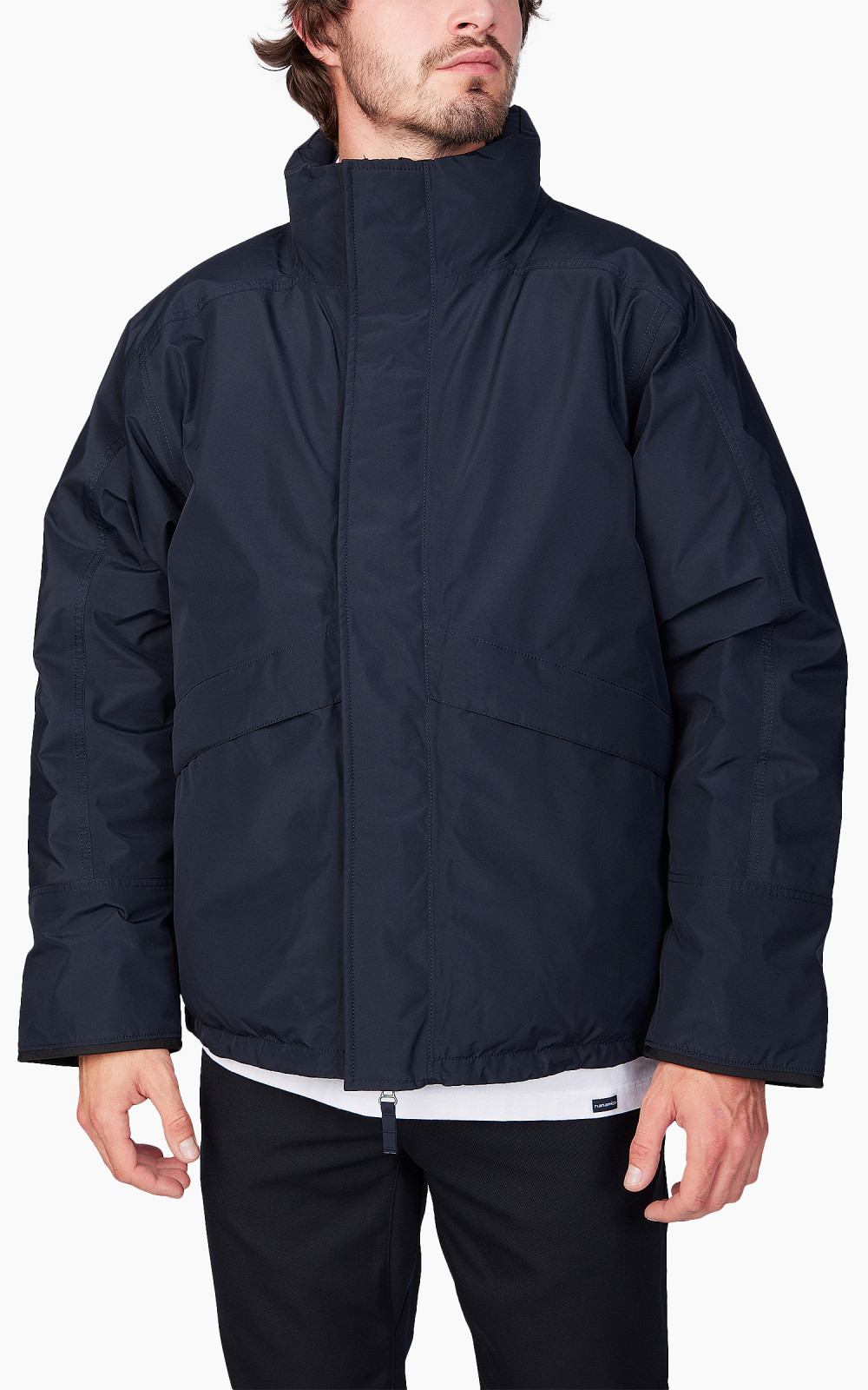 Nanamica GORE-TEX Short Down Jacket Navy | Cultizm