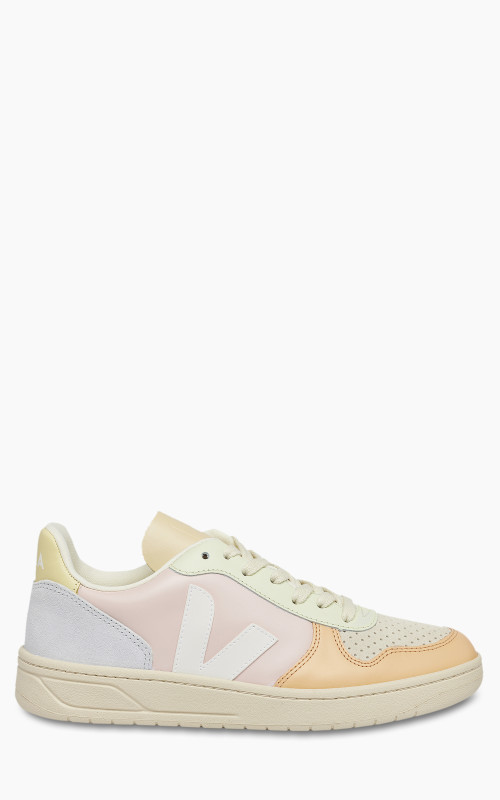 Veja W V-10 Leather Petale/White/Multicolor