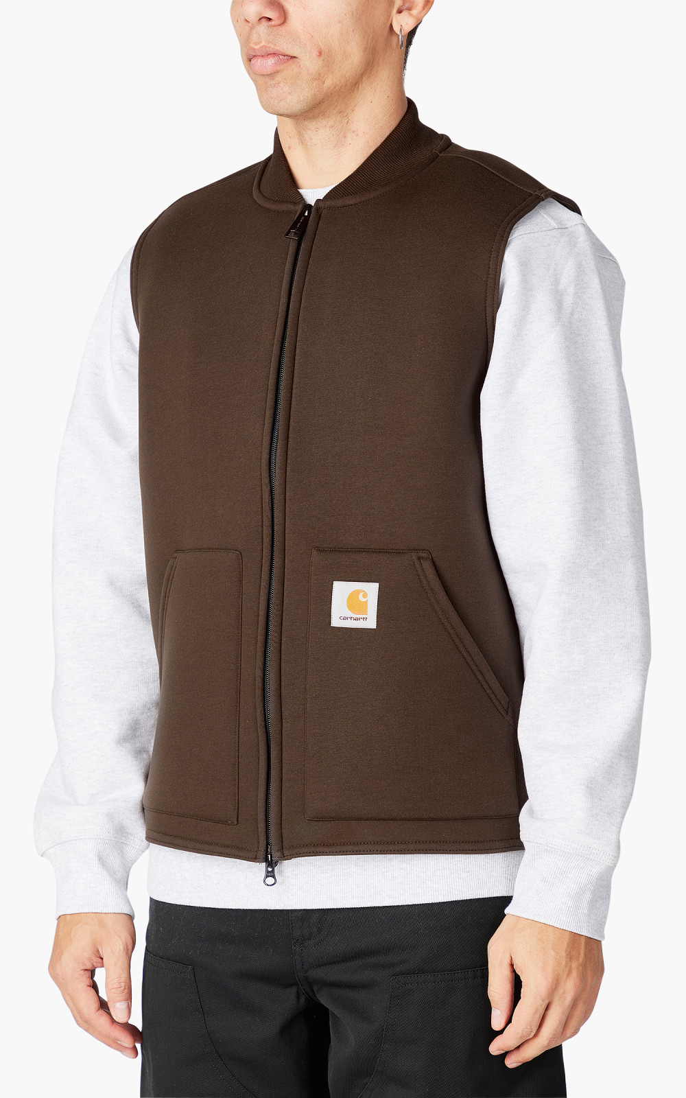 Carhartt WIP Car-Lux Vest - Artichoke/Grey | The Cream Store