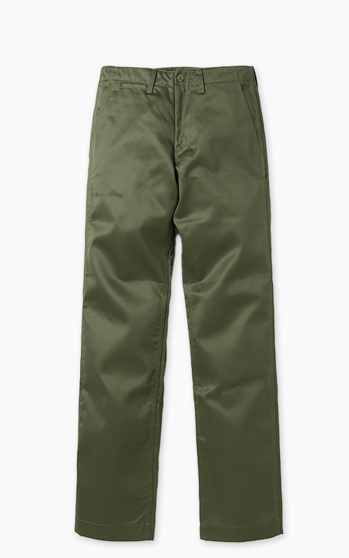 Studio D'Artisan 1874 Chino Trousers Army Green