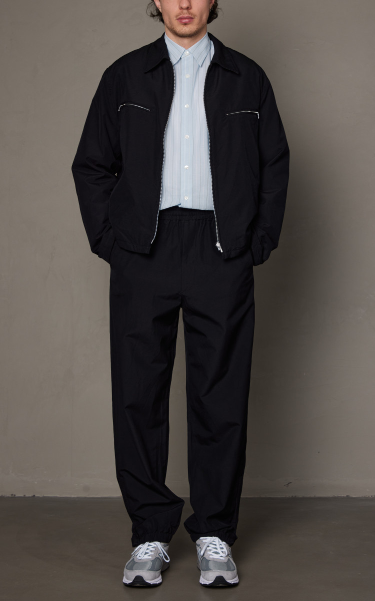 【IONSEOUL】Etsi Wool Wide Slacks 5JH112 Auralee Super Light Wool Slacks in Top Brown Curated at Jake