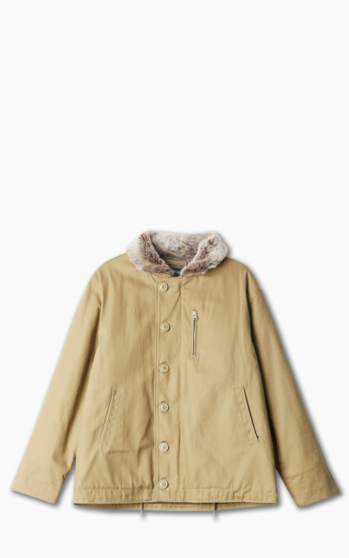 FrizmWORKS Edgar N-1 Deck Jacket Beige