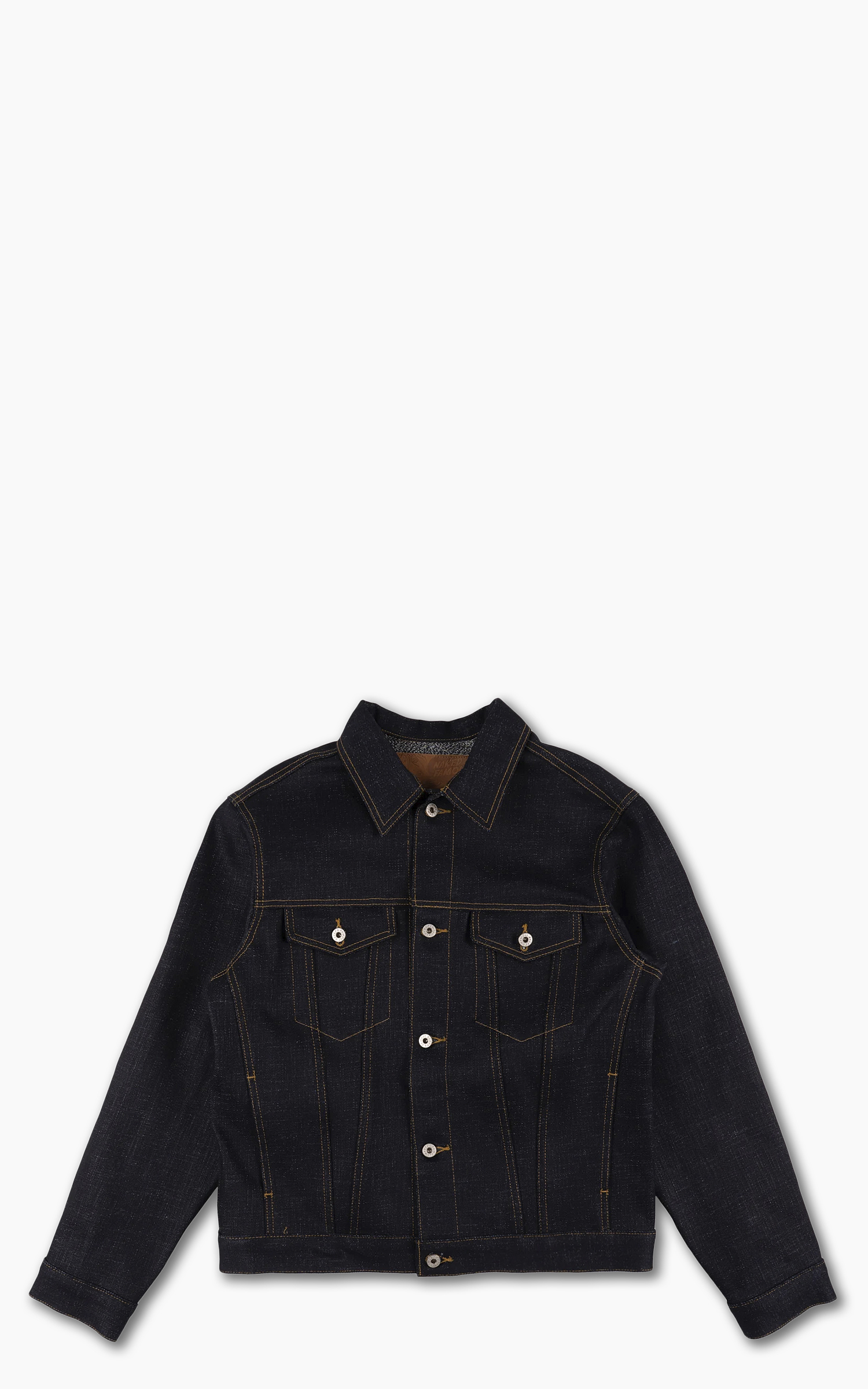 Naked & Famous Denim Jacket Elephant 11S Grandrelle Stretch 20oz | Cultizm