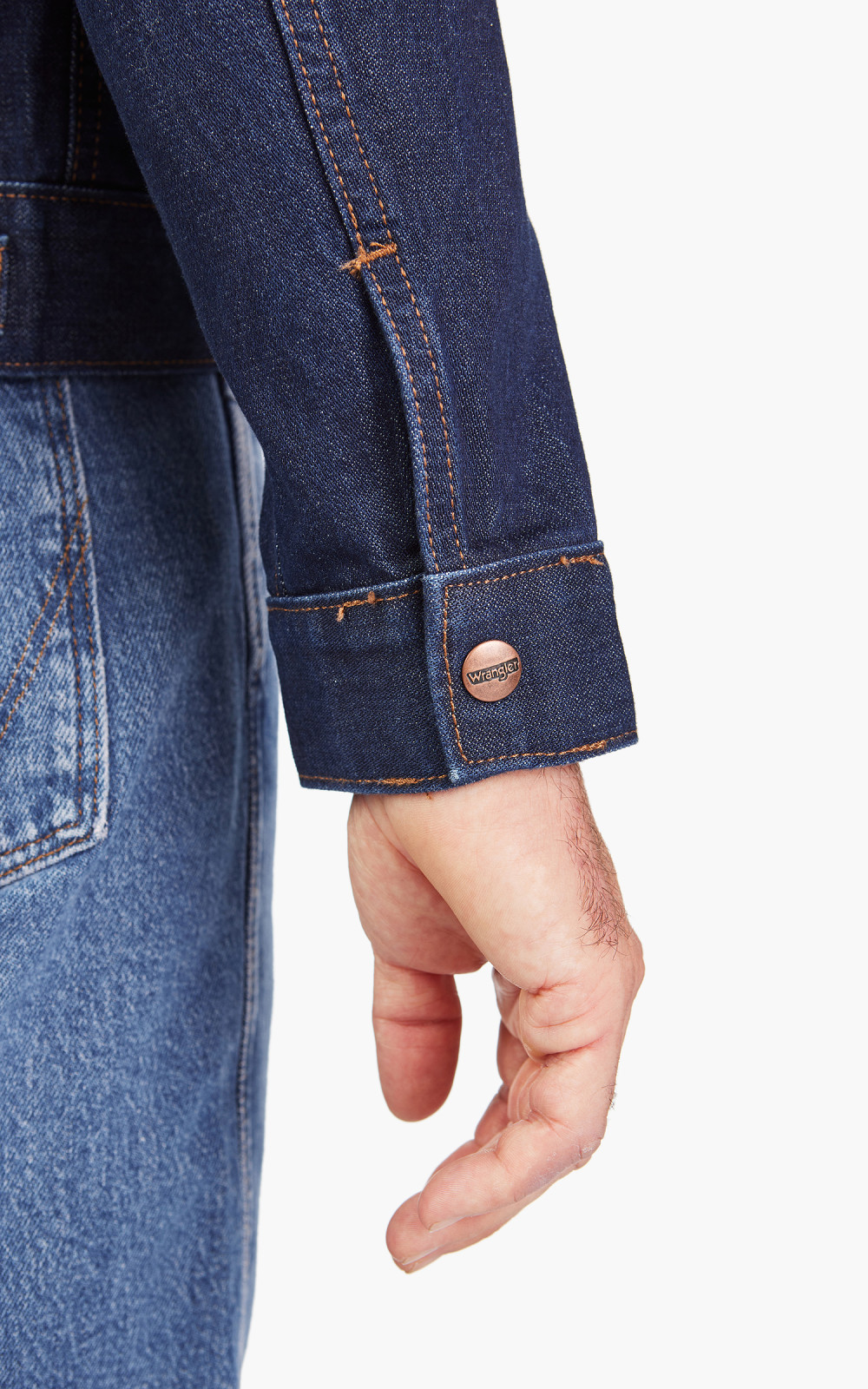 【IONSEOUL】Kamedi Denim Mustang 4FM143 Iron Heart Modified Type III Denim Jacket - IH-526J-142