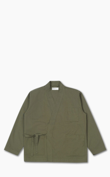 Universal Works Kyoto Work Jacket Twill Light Olive