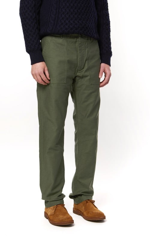 OrSlow US Army Fatigue Pants Slim Green | Cultizm
