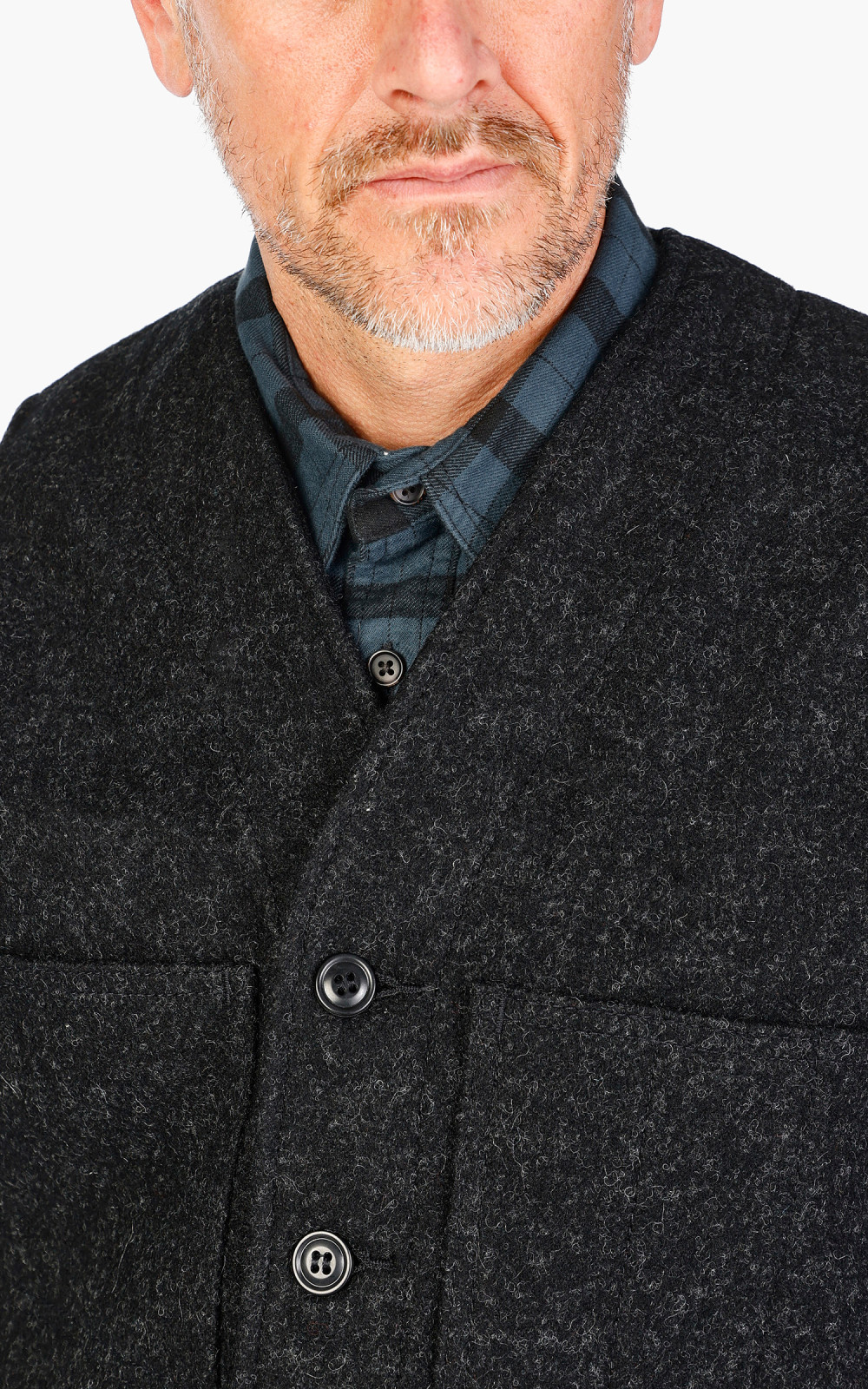 Filson Mackinaw Wool Vest Charcoal | Cultizm Filson Mackinaw Wool Vest Charcoal | Cultizm