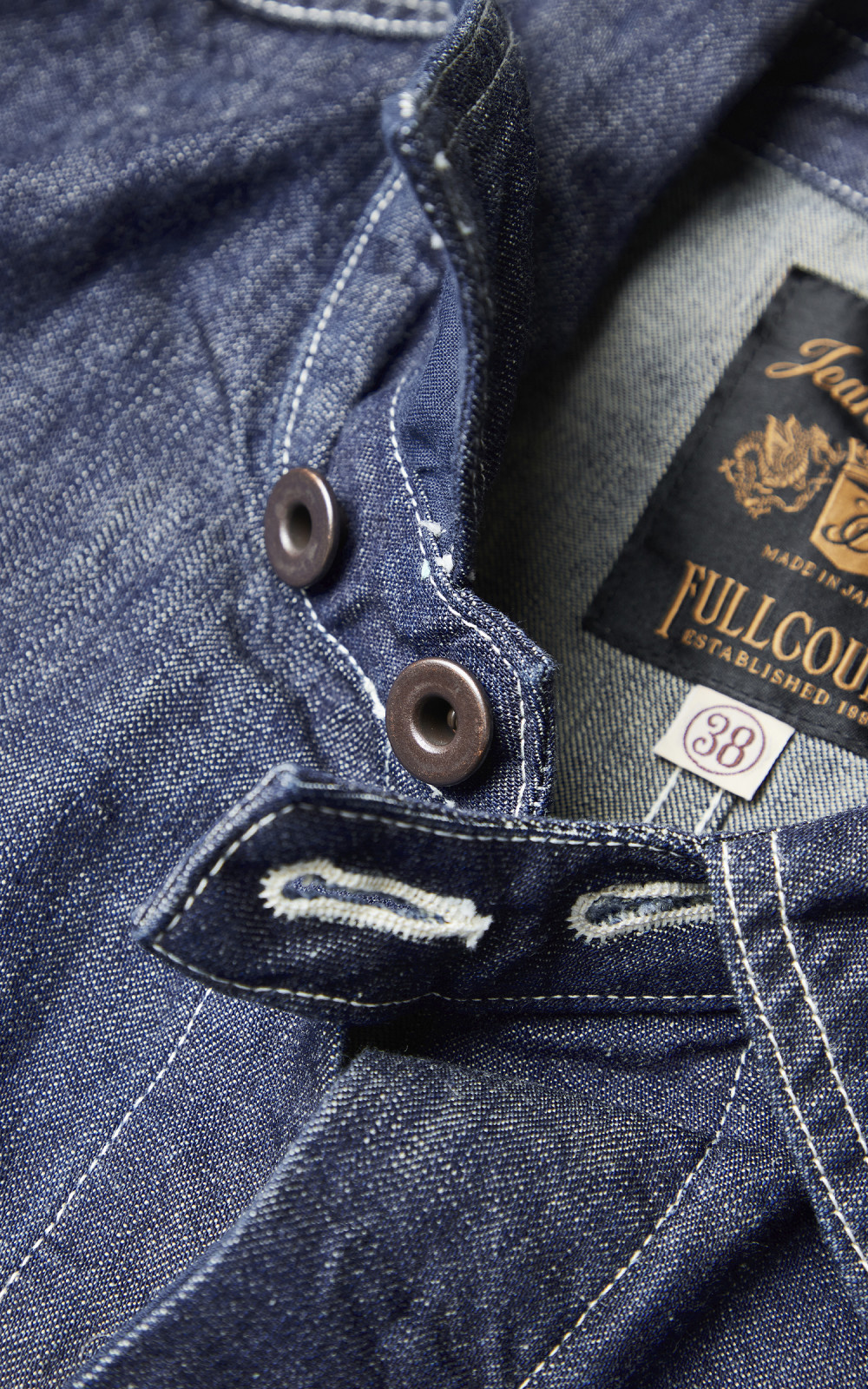 Fullcount 1132-1 PW Denim Engineer Coverall Indigo Blue Fullcount 1132-1 PW Denim Engineer Coverall Indigo Blue