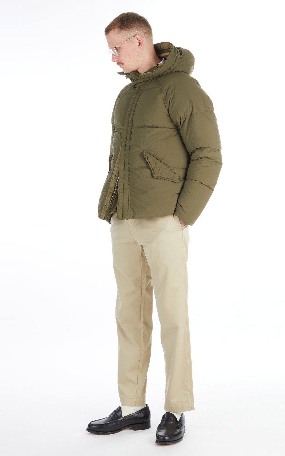 Ten C Artic Down Parka Olive | Cultizm