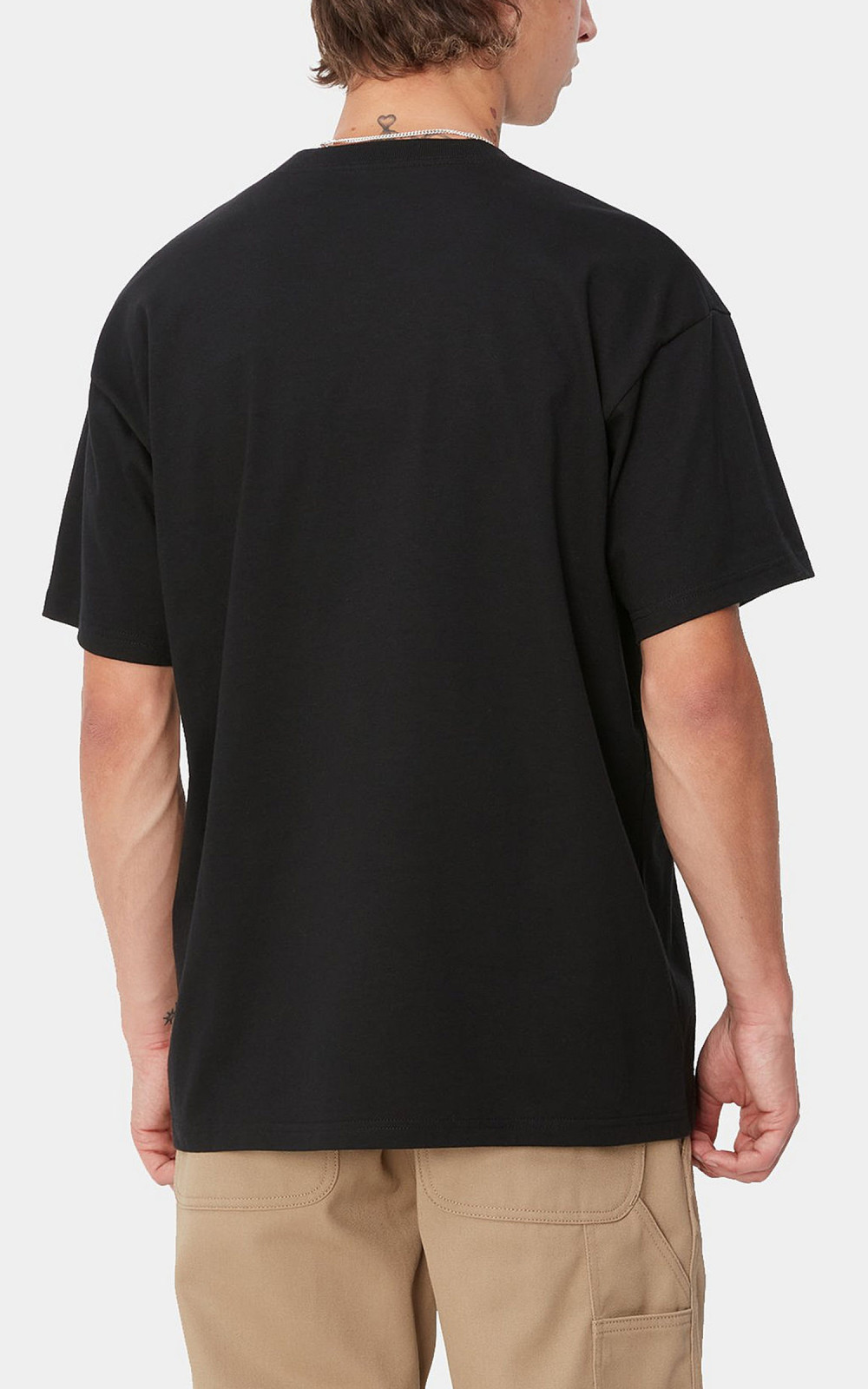 Carhartt WIP S/S Heart Train Pocket T-Shirt Black | Cultizm