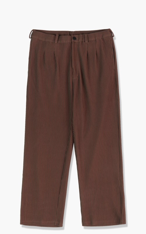 Jieda Ripple Wide Pants Brown/Khaki FW21-RP-PT02-Brown-Khaki